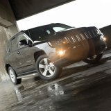 Aries Automotive AeroTread Running Boards 2051008 Boards, Aluminum/Stainless Steel, Polished, Full Length, 67.00 in. Length, Jeep, Pair thumbnail 1