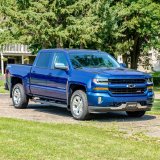 Aries Automotive RidgeStep Running Boards 2055511 Boards, Carbon Steel, Black Powdercoated, Textured, 6 1/2 in. Boards, 75.00 in. Length, Chevrolet, GMC, Pair thumbnail 1