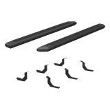 Aries Automotive AdvantEDGE 5.5 in. Side Bars 2556019 Step Bars, Diameter, Aluminum, Chrome Powdercoated, Pair thumbnail 5