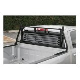 Aries Automotive Classic Headache Racks 111000 Rack, Carbon Steel, Black Powdercoated, Semi-Gloss, 3.00 in. Height, 70.00 in. Length, Chevrolet, Ford, Dodge, GMC, Ram, Each thumbnail 1