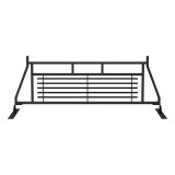 Aries Automotive Classic Headache Racks 111000 Rack, Carbon Steel, Black Powdercoated, Semi-Gloss, 3.00 in. Height, 70.00 in. Length, Chevrolet, Ford, Dodge, GMC, Ram, Each thumbnail 6