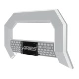 ARIES Automotive License Plate Mounting Brackets 2169000 Bracket, AdvantEDGE Bull Bar thumbnail 5