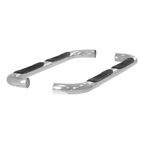 Aries Automotive 3 in. Round Side Bars 203033-2 Step Bars, Diameter, Stainless Steel, Polished, Ford, Mazda, Pair thumbnail 3