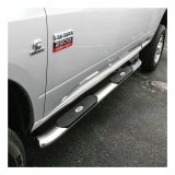 Aries Automotive 4 in. Oval Side Bars for 2007-2021 TUNDRA - S222012-2 Step Bars, Oval, in., Stainless Steel, Polished, Toyota, Pair thumbnail 1