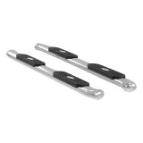 Aries Automotive 4 in. Oval Side Bars for 2007-2021 TUNDRA - S222012-2 Step Bars, Oval, in., Stainless Steel, Polished, Toyota, Pair thumbnail 4
