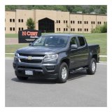 Aries Automotive 4 in. Oval Side Bars S224051 Step Bars, Steel, Black Powdercoated, Gloss, 4.00 Diameter, 80.500 Length, Chevrolet, GMC, Pair thumbnail 4