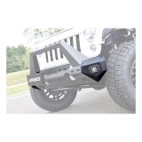 Aries Automotive TrailCrusher Front Bumper Corner Guards with LEDs 2081205 Guards, Aluminum, Black Powdercoated, Textured, Front, Jeep, Pair thumbnail 3