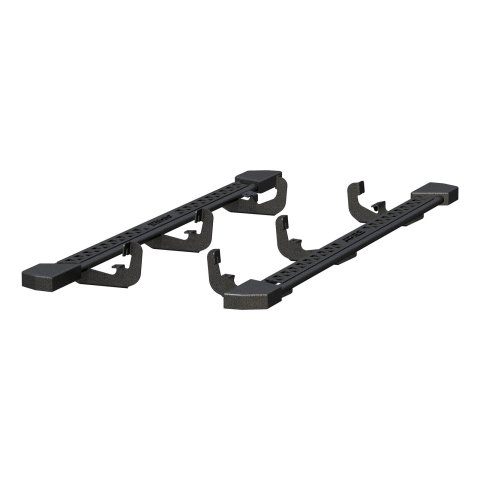 Aries Automotive Rocker Steps for 2015-2025 CANYON, COLORADO - 2074106 Step Bars, Nerf Bars, Steel, Textured Black Powdercoated, Chevrolet, GMC, Pair thumbnail 2