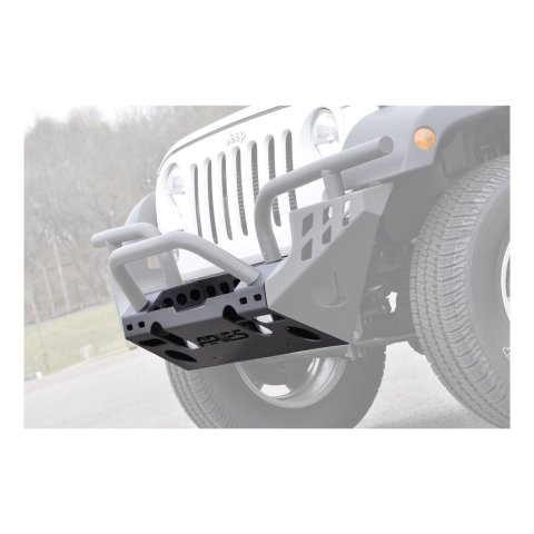 Aries Automotive TrailChaser Front Bumpers for 2007-2017 WRANGLER, 2018 WRANGLER JK - 2081000 Bumper, Front, Modular, Center, 07-17 ALL thumbnail 7