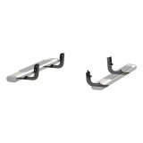 Aries Automotive 6 in. Oval Side Bar Mounting Brackets 4520 Truck Step Installation Kit, Steel, Black Powdercoated, Ram, Kit thumbnail 1