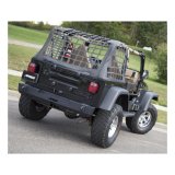 Aries Automotive TrailCrusher Rear Bumpers for 1997-2006 WRANGLER - 2157001 Bumper, Fabricated, Steel, Black Powdercoated, Rear, Jeep, Each thumbnail 3