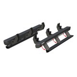 Aries Automotive ActionTrac Powered Running Boards 3048321 Power Boards, ActionTrac, Aluminum, Black Powdercoated, Ford, Crew Cab, Kit thumbnail 9