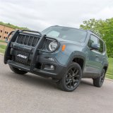 Aries Automotive Pro Series Grille Guards for 2015-2018 RENEGADE - 2170031 Guards, Series, Steel, Black Textured Powdercoat, LED Light Bar, Jeep, Each thumbnail 3