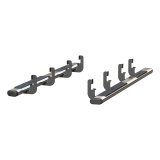 Aries Automotive 6 in. Oval Side Bars 4444049 Step Bars, Stainless Steel, Polished, 6.00 Diameter, 91.00 Length, Chevrolet, GMC, Pair thumbnail 5