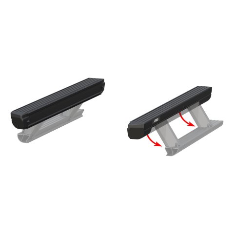 ARIES Automotive - Running Boards, Nerf Bars and Rock Sliders for 2021-2024 BRONCO, 2007-2025 WRANGLER, 2018 WRANGLER JK 3025144 POWERED RUNNING BOARDS thumbnail 2