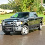 Aries Automotive RidgeStep Running Boards for 2004-2014 F-150 - 2055518 Boards, Carbon Steel, Black Powdercoated, Textured, 6 1/2 in. Boards, 91.00 in. Length, Ford, Pair thumbnail 2