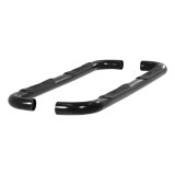 Aries Automotive 3 in. Round Side Bars 203008 Step Bars, Side, inch, Steel, Black Powdercoated, Ford, Pair thumbnail 3