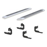 Aries Automotive AdvantEDGE 5.5 in. Side Bars for 2004-2014 F-150 - 2555008 Step Bars, Diameter, Aluminum, Chrome Powdercoated, Pair thumbnail 4