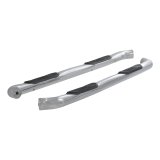 Aries Automotive 3 in. Round Side Bars 203043-2 Step Bars, Diameter, Stainless Steel, Polished, Ford, Pair thumbnail 5
