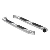 Aries Automotive 3 in. Round Side Bars 203044-2 Step Bars, Diameter, Stainless Steel, Polished, Ford, Pair thumbnail 2