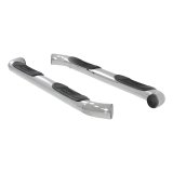 Aries Automotive 3 in. Round Side Bars 205015-2 Step Bars, Diameter, Stainless Steel, Polished, Dodge, Pair thumbnail 2