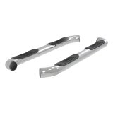 Aries Automotive 3 in. Round Side Bars 205015-2 Step Bars, Diameter, Stainless Steel, Polished, Dodge, Pair thumbnail 3