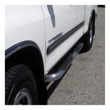 Aries Automotive 3 in. Round Side Bars for 2000-2006 TUNDRA - 202003-2 Step Bars, Side, inch, Stainless Steel, Polished, Toyota, Pair thumbnail 2
