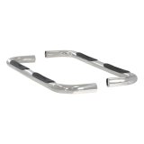 Aries Automotive 3 in. Round Side Bars for 2000-2006 TUNDRA - 202003-2 Step Bars, Side, inch, Stainless Steel, Polished, Toyota, Pair thumbnail 5
