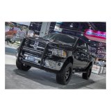 Aries Automotive Pro Series Grille Guards for 2011-2018 1500, 2019-2024 1500 CLASSIC, 2009-2010 RAM - P5058 Guard, Bull Bar, Series, 3 in., Steel, Black Texture Powdercoated, Dodge, Ram, Each thumbnail 2