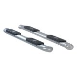 Aries Automotive 4 in. Oval Side Bars for 2004-2008 F-150, 2006-2008 MARK LT - S223015-2 Step Bars, Oval, in., Stainless Steel, Polished, Ford, Lincoln, Pair thumbnail 5