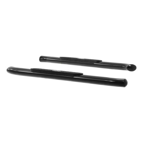 Aries Automotive 4 in. Oval Side Bars S224048 Step Bars, Oval, in., Steel, Black Powdercoated, Chevy, GMC, Pair thumbnail 3