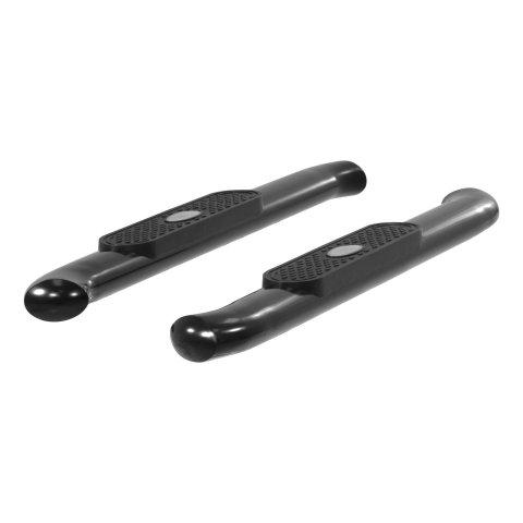Aries Automotive 4 in. Oval Side Bars S224048 Step Bars, Oval, in., Steel, Black Powdercoated, Chevy, GMC, Pair thumbnail 5