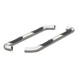 Aries Automotive 3 in. Round Side Bars for 2011-2018 1500, 2019-2024 1500 CLASSIC, 2009-2010 RAM - 205040-2 Nerf and Step Bars, Bars, Stainless Steel, Polished, 3.00 Diameter, Dodge, Pair thumbnail 6