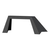 Aries Automotive TrailCrusher Angular Brush Guards for 2020-2025 GLADIATOR, 2007-2025 WRANGLER, 2018 WRANGLER JK - 2081101 Grille Guards, Aluminum, Black Powdercoated, Textured, Guard, Front, Jeep, Each thumbnail 5