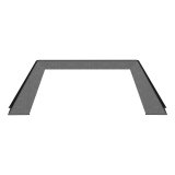 Aries Automotive TrailCrusher Angular Brush Guards for 2020-2025 GLADIATOR, 2007-2025 WRANGLER, 2018 WRANGLER JK - 2081101 Grille Guards, Aluminum, Black Powdercoated, Textured, Guard, Front, Jeep, Each thumbnail 7