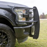 Aries Automotive Pro Series Grille Guards for 2015-2020 F-150 - 2170012 Guards, Series, Steel, Black Textured Powdercoat, LED Light Bar, Ford, Each thumbnail 2