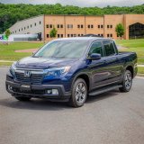 Aries Automotive RidgeStep Running Boards for 2017-2018 RIDGELINE - 2055538 Boards, Carbon Steel, Black Powdercoated, Textured, 6 1/2 in. Boards, 85.00 in. Length, For use on Honda®, Pair thumbnail 1