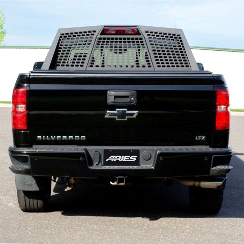 ARIES Automotive Headache Racks and Window Guards 1110110 Rack, Switchback, 15-18 1500/2500/3500
