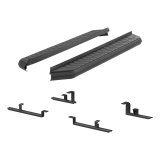 Aries Automotive RidgeStep Running Boards 2061034 Boards, Steel, Black Powdercoated, Textured, 5 in. Boards, 67.00 in. Length, For use on Honda®, Pair thumbnail 2