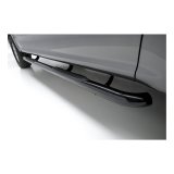 Aries Automotive 3 in. Round Side Bars 213043 Step Bars, Stainless Steel, Black Powdercoated, Gloss, 3.00 Diameter, 90.980 Length, Ford, Pair thumbnail 4
