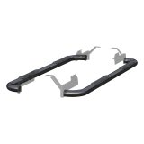 Aries Automotive 3 in. Round Side Bars 205044 Nerf and Step Bars, Bars, Steel, Black, Gloss, Powdercoated, 3.00 Diameter, Ram, Pair thumbnail 7