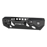 Aries Automotive TrailChaser Front Bumper with Corner Guards and LEDs for 2020-2024 GLADIATOR, 2018-2024 WRANGLER - 2082071 Bumpers, Fabricated, Steel, Black Powdercoated, Textured, Front, Center Section, Guards, Jeep, Kit thumbnail 4