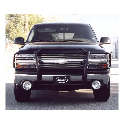 Aries Automotive Grille Guards 4043 Guard, Brush Guard, Steel, Black Powdercoated, Chevy, Each