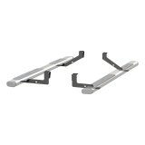 Aries Automotive 6 in. Oval Side Bar Mounting Brackets 4501 Step Brackets, Oval, Dodge, Ram, Kit thumbnail 2