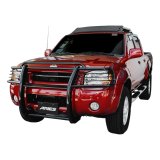 Aries Automotive Grille Guards for 2001-2004 FRONTIER - 9044 Guard, Brush Guard, Steel, Black Powdercoated, Nissan, Each thumbnail 2