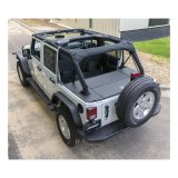 ARIES Automotive - Powersports Cargo Carrier Components for 2007-2010 WRANGLER 2070465 Security Lid, KIT/2007-10 JK 4DR SECURITY CARGO LID/BLK ALUM thumbnail 2