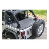ARIES Automotive - Powersports Cargo Carrier Components for 2007-2010 WRANGLER 2070465 Security Lid, KIT/2007-10 JK 4DR SECURITY CARGO LID/BLK ALUM thumbnail 4