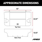 ARIES Automotive - Powersports Cargo Carrier Components for 2007-2010 WRANGLER 2070465 Security Lid, KIT/2007-10 JK 4DR SECURITY CARGO LID/BLK ALUM thumbnail 7