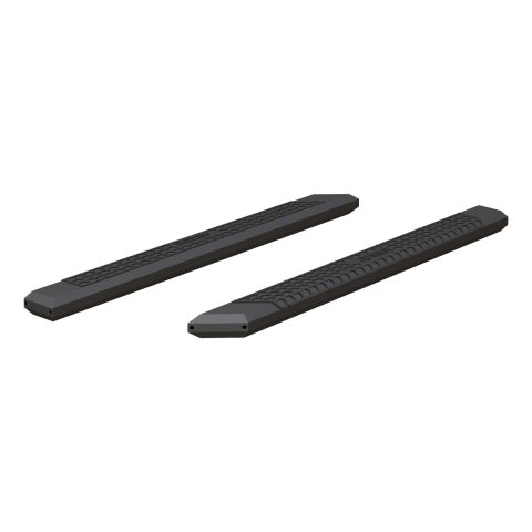Aries Automotive AdvantEDGE 5.5 in. Side Bars 2055975 Step Bars, Diameter, Aluminum, Black Powdercoated, Pair thumbnail 4