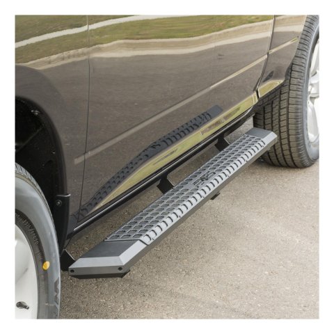 Aries Automotive AdvantEDGE 5.5 in. Side Bars 2055975 Step Bars, Diameter, Aluminum, Black Powdercoated, Pair thumbnail 7